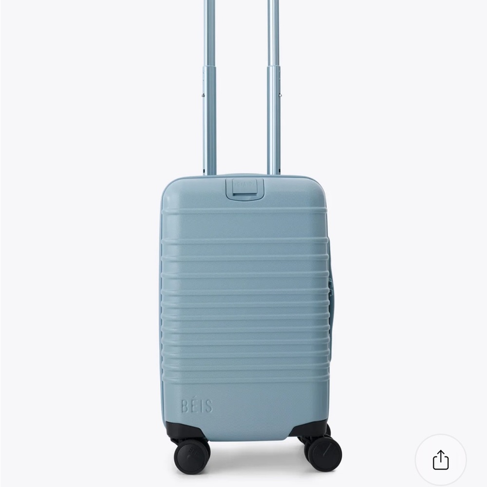 NWT BÉIS x GAP Denim Blue Small Carry-On Roller